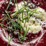 Nigella Beetroot, Rhubarb and Ginger Soup