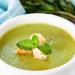 Nigella Pea and Mint Soup