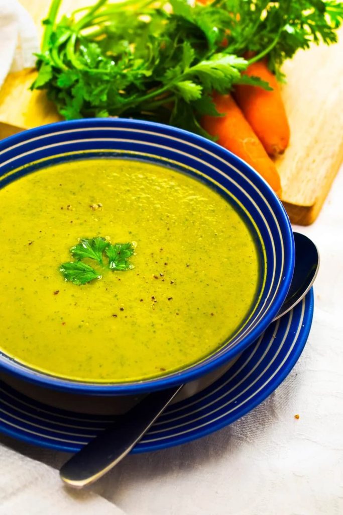 Nigella Carrot And Coriander Soup recipe