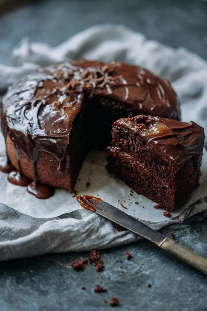 Nigella Chocolate Birthday Cake with Condensed Milk recipe