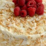 Nigella Coconut and Raspberry Cake