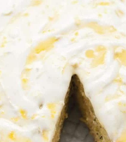 Nigella Courgette and Lime Cake