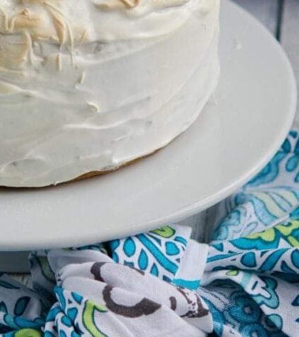 Nigella Lemon Meringue Cake