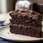 Nigella Fudge Cake - recipe card