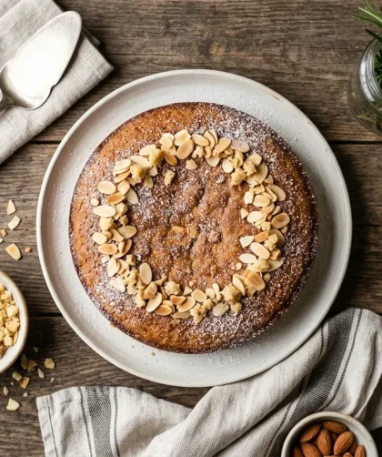 Nigella Marzipan Cake