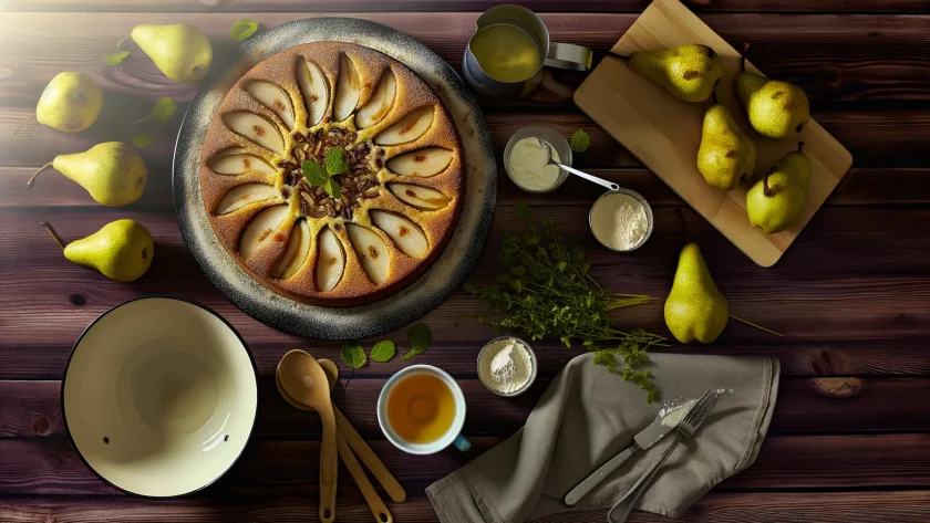 Nigella Pear Cake